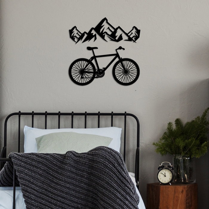 Wallity Mountain And Bicycle - M Wallity Mountain And Bicycle - M